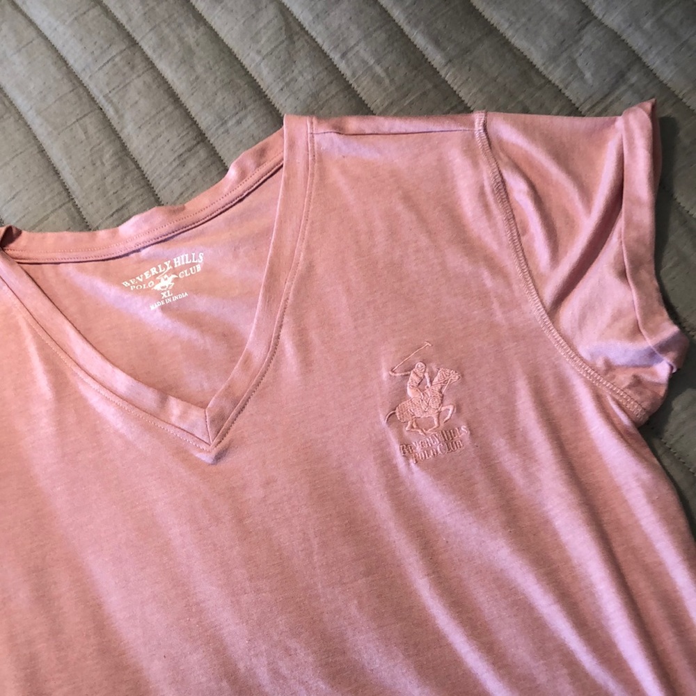 Beverly Hills Polo Club embroidered pony logo T-shirt